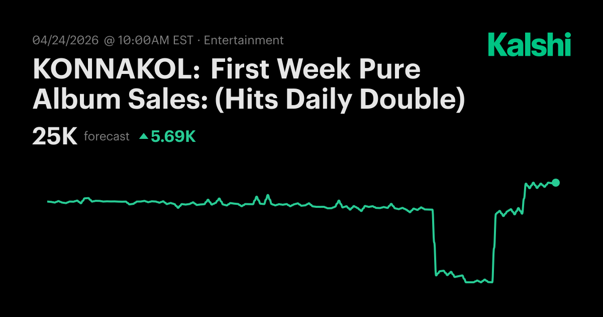 KONNAKOL: First Week Pure Album Sales: (Hits Daily Double) Odds ...