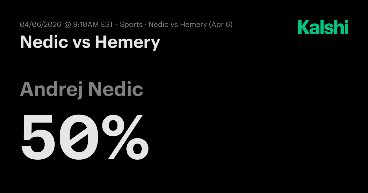 Nedic vs Hemery ATP Challenger Madrid · Qualification Final Odds ...