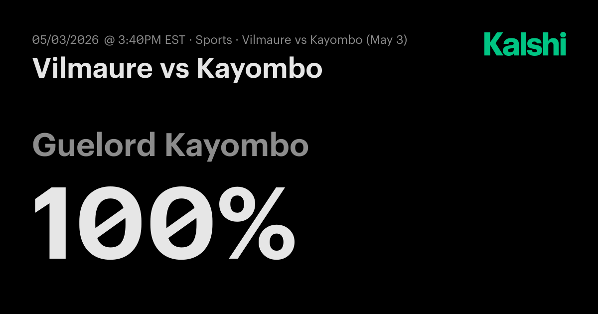 Vilmaure vs Kayombo ATP Challenger Brazzaville · Qualification Round 1 ...