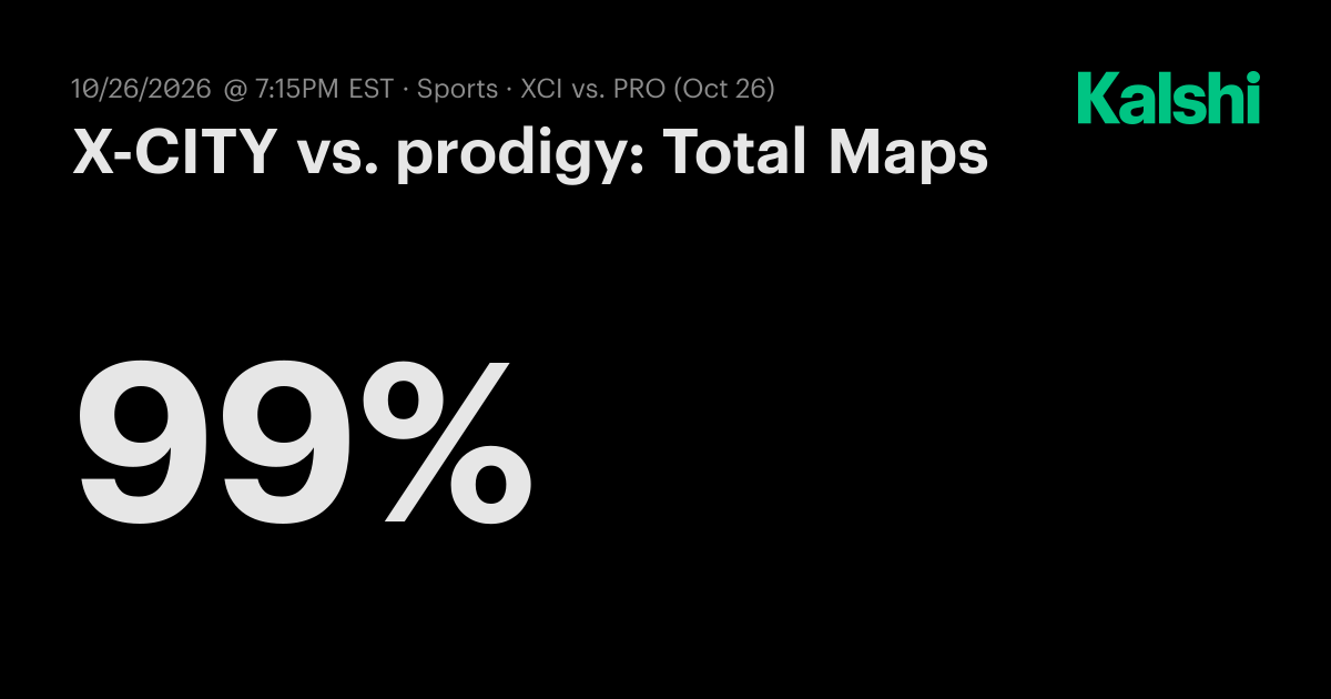 X-CITY vs. prodigy: Total Maps CS2 Odds & Predictions
