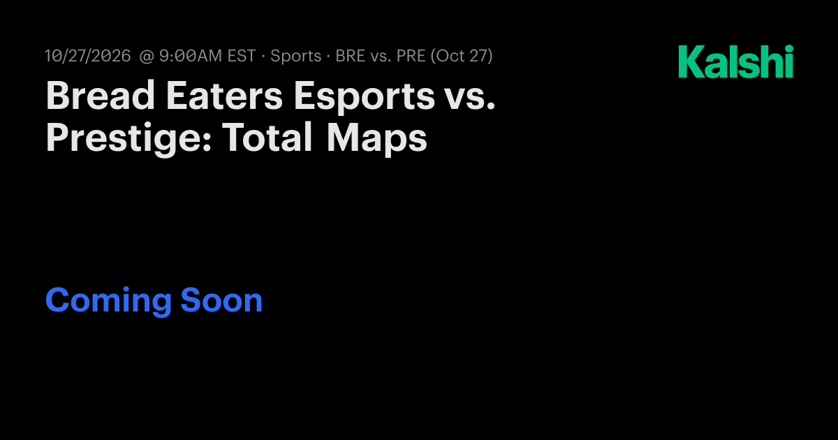 Bread Eaters Esports vs. Prestige: Total Maps CS2 Odds & Predictions