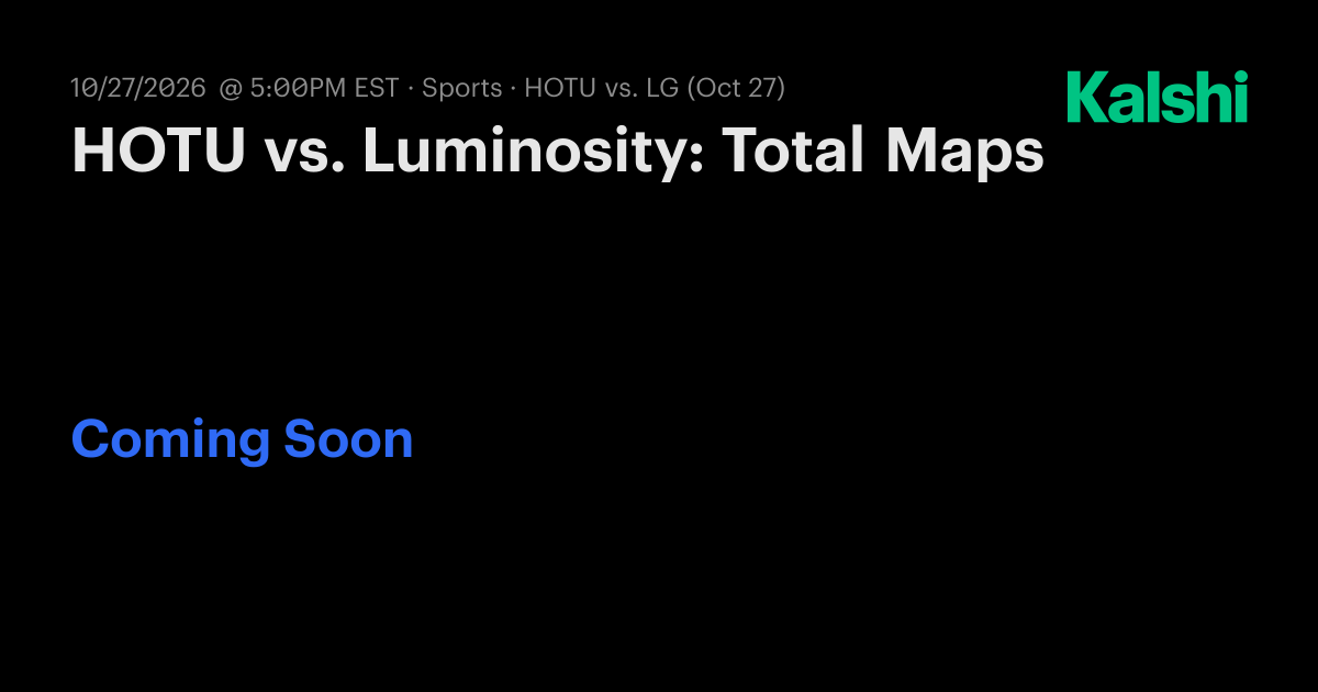 HOTU vs. Luminosity: Total Maps CS2 Odds & Predictions