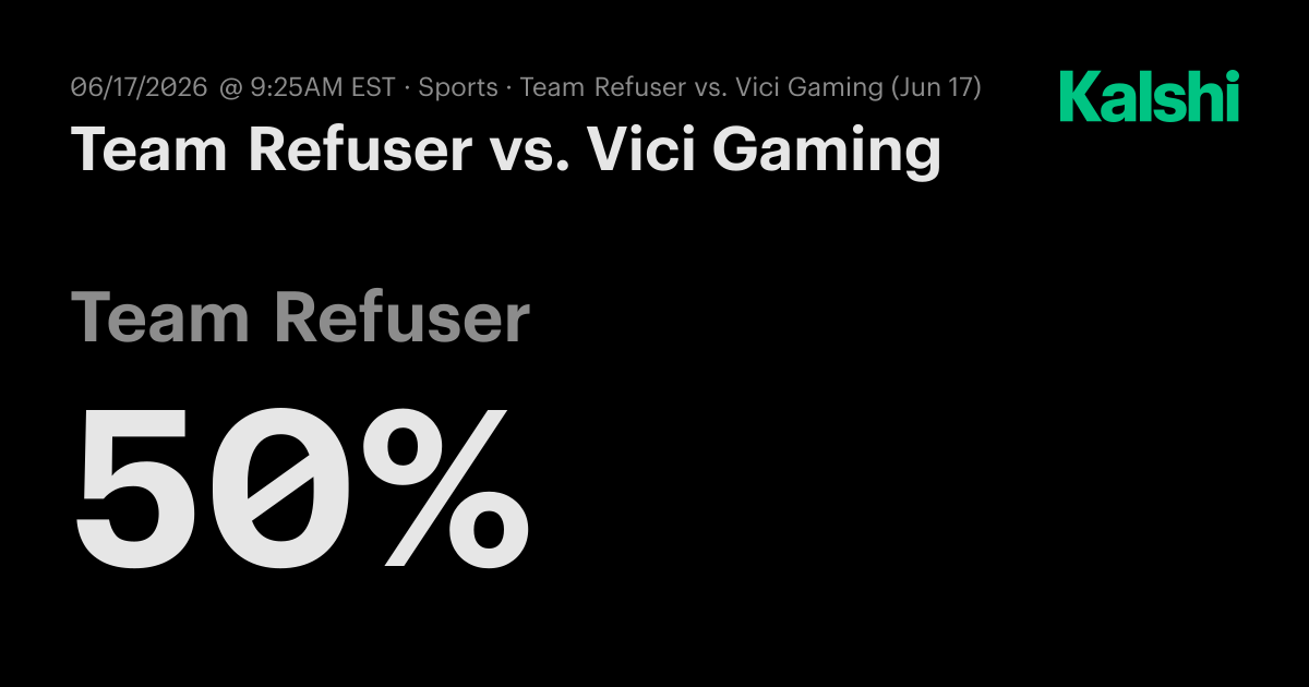 Team Refuser vs Vici Gaming Dota 2 Odds & Predictions