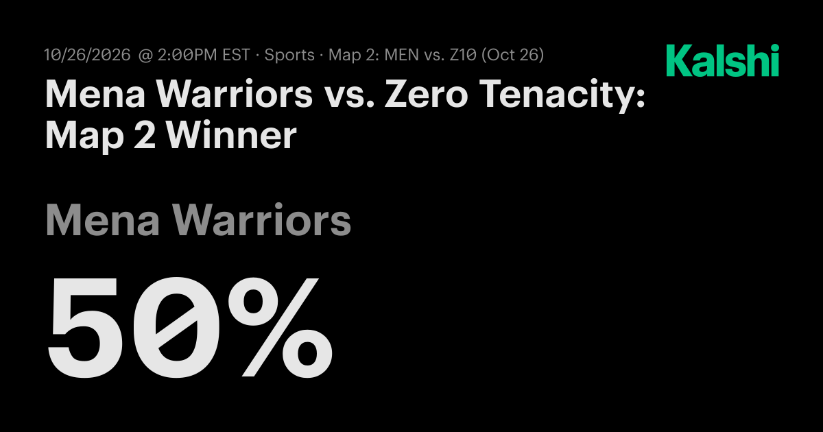 Mena Warriors vs. Zero Tenacity: Map 2 Dota 2 Odds & Predictions