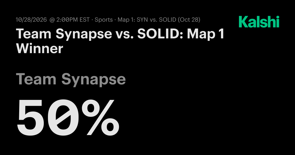 Team Synapse vs. SOLID: Map 1 Dota 2 Odds & Predictions