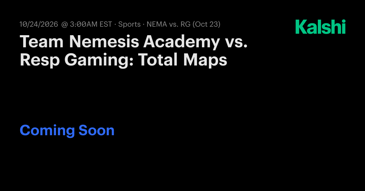 Team Nemesis Academy vs. Resp Gaming: Total Maps Dota 2 Odds & Predictions