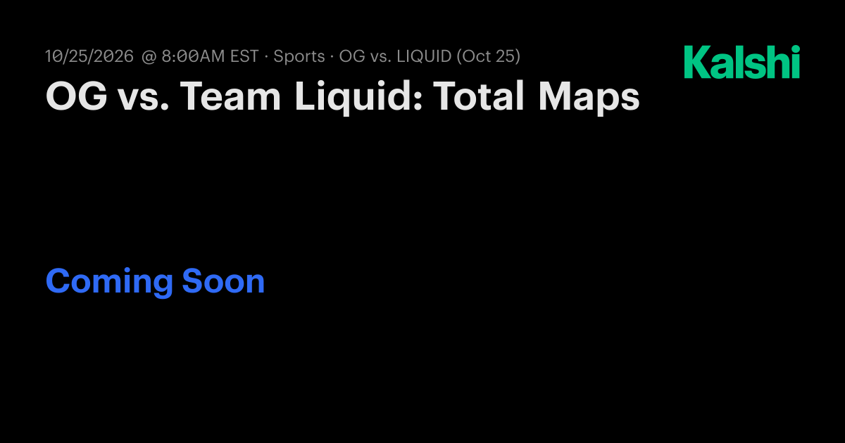 OG vs. Team Liquid: Total Maps Dota 2 Odds & Predictions