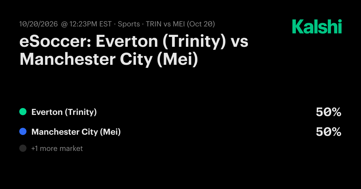 Everton (Trinity) vs. Manchester City (Mei) Oct 20: Final Score ...