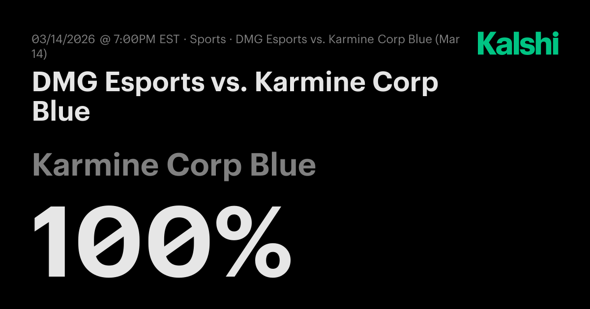 DMG Esports vs Karmine Corp Blue League of Legends Odds & Predictions