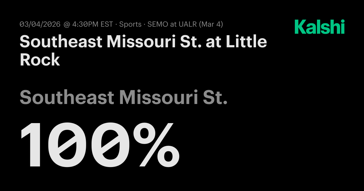Southeast Missouri St. vs Little Rock College Basketball (W) Odds ...