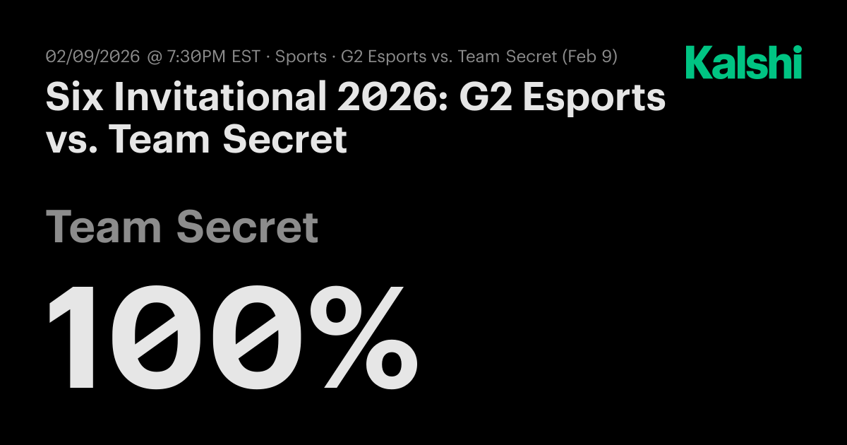 G2 Esports vs Team Secret R6 Odds & Predictions