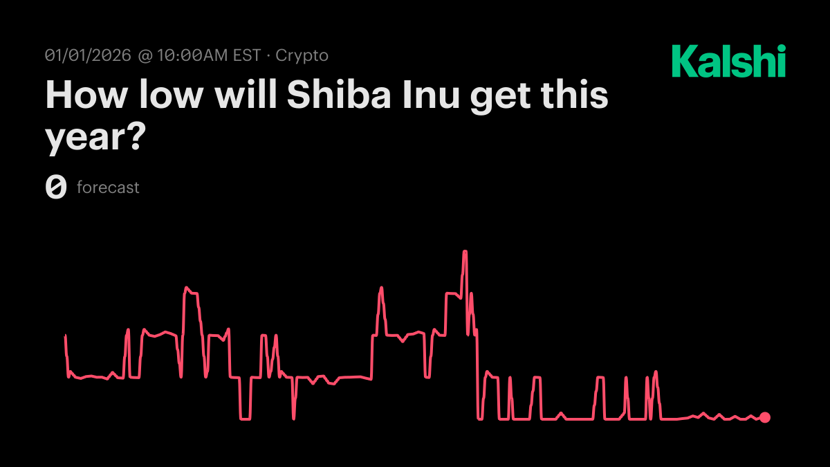 How low will Shiba Inu get this year? Odds & Predictions 2025