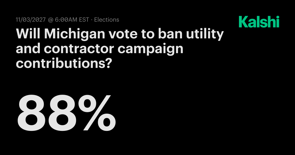 Will Michigan vote to ban utility and contractor campaign contributions ...