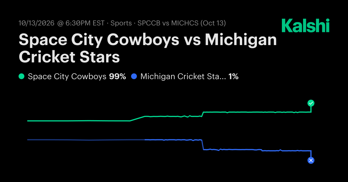Michigan Cricket Stars vs. Space City Cowboys Oct 13: Final Score ...