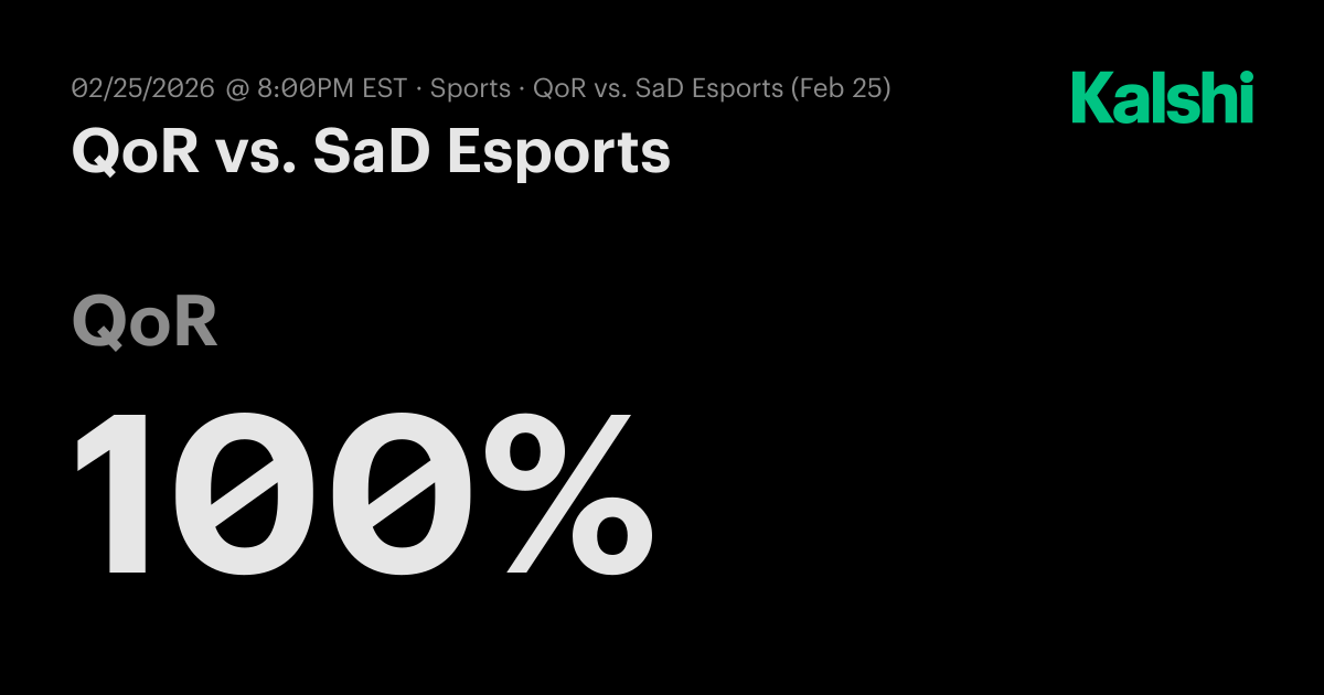 QoR vs SaD Esports Valorant Odds & Predictions