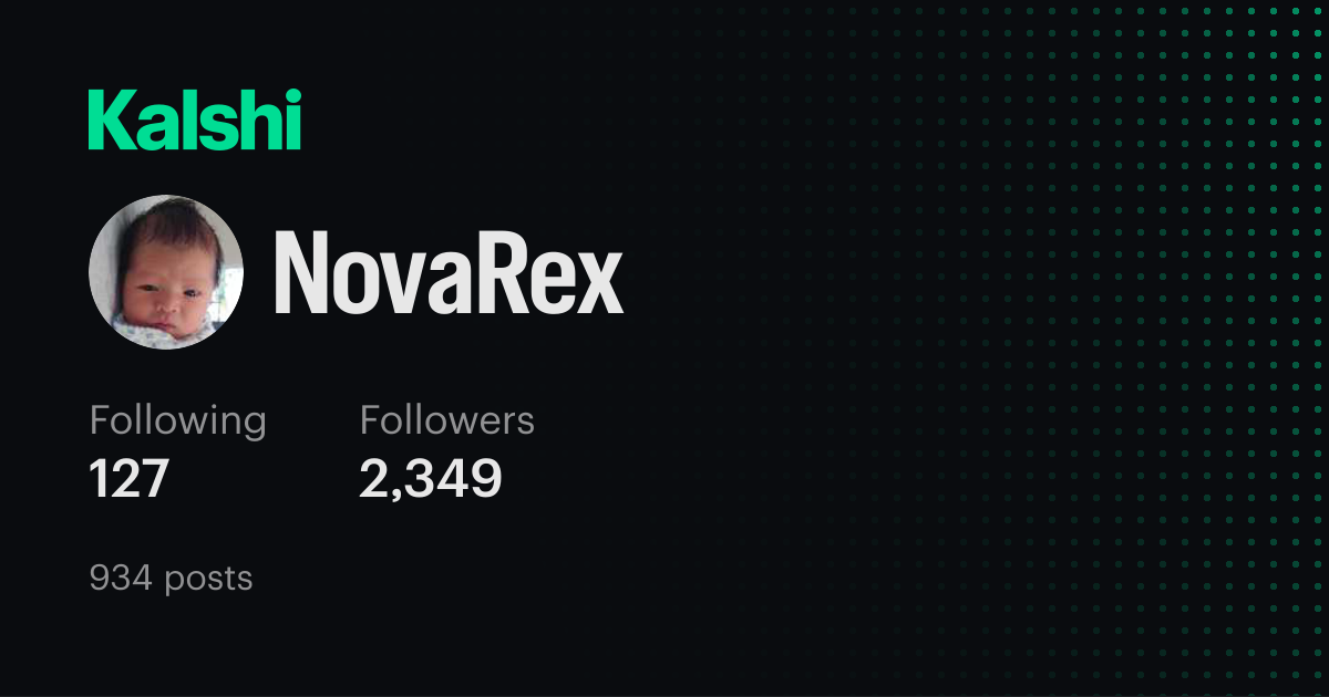 novarex on Kalshi