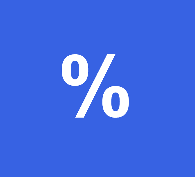 40% - 49.99%